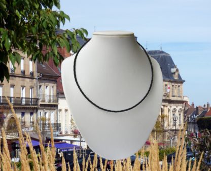 collier 7 métaux de type lakhovsky anneaux de vie