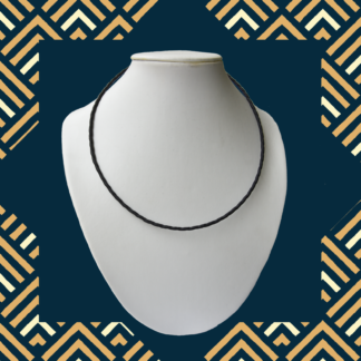 collier 6 métaux de type lakhovsky anneaux de vie