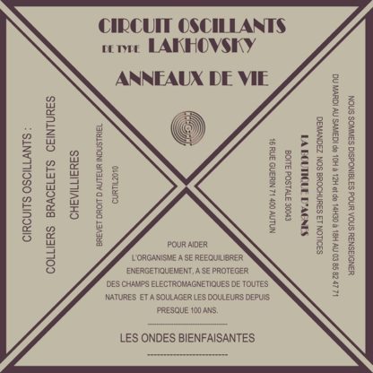 Bracelet cuivre de type Lakhovsky anneaux de vie® – Image 6