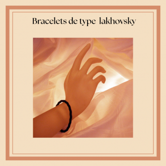 bracelet de type Lakhovsky anneaux de vie